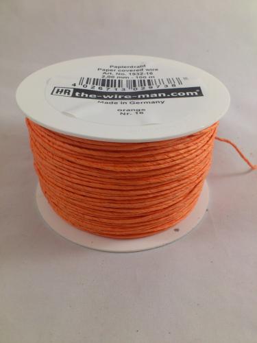 Paper wire 100 m. orange